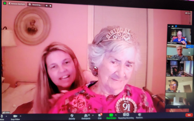 Millie turns 91